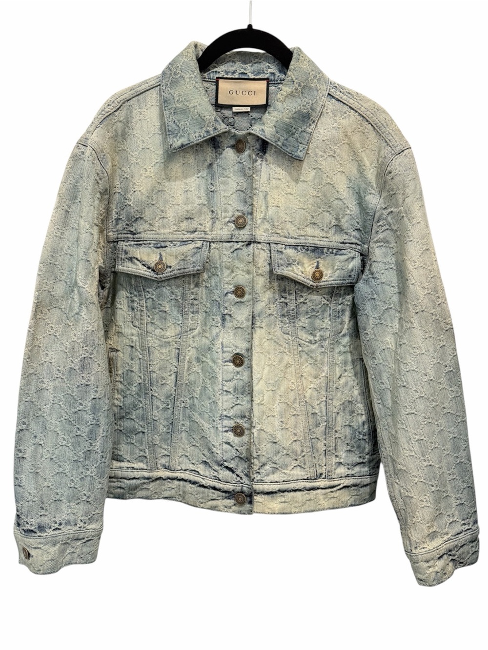 Gucci GG Jacquard Denim Jacket